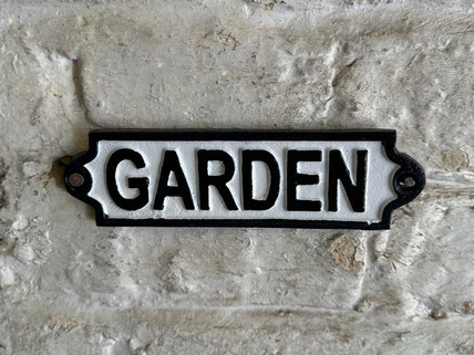 Garden sign